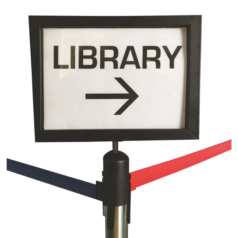 Direction Frame For Signs Barier Direction Frame - Ores Display
