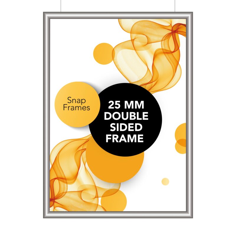 Double Sided Snap Frame - 25 mm - Ores Display