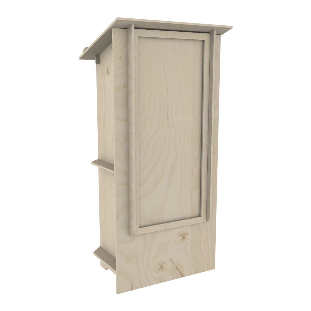 Plywood Lectern Podium 04368 - Image 2