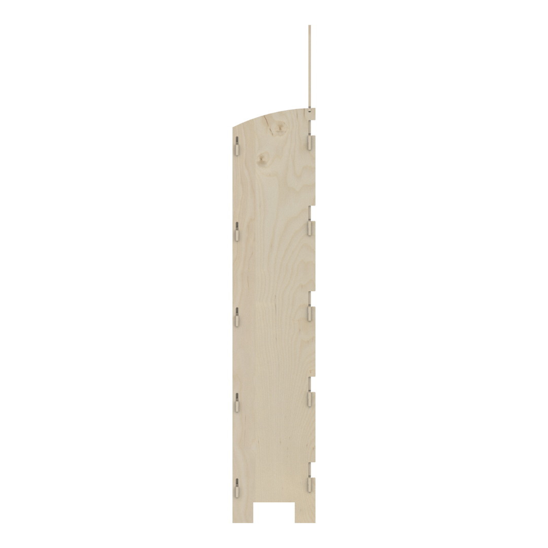 Plywood Display Stand with 5 Shelves (SHELF 5) - Image 9
