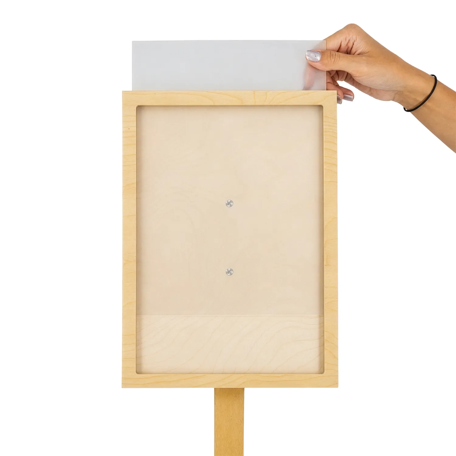 Curved Full Plywood Infoboard - Image 6