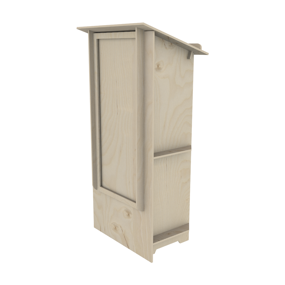 Plywood Lectern Podium 04368 - Image 5