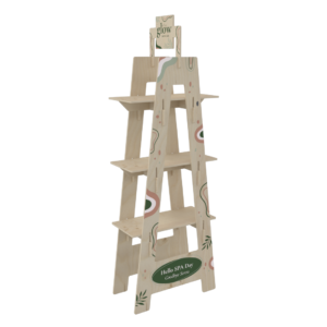 Triangular Plywood Display Stand (TRIANGLE)