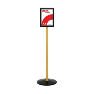 Curved Plywood Infoboard Duo