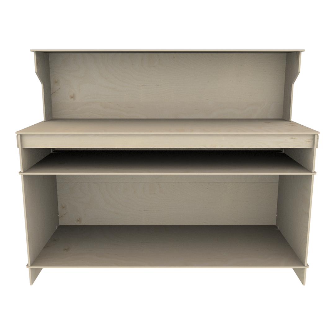 Plywood Welcome Desk 04241 - Image 10