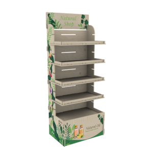 Modular Plywood Display Stand with Shelves (MODULAR)