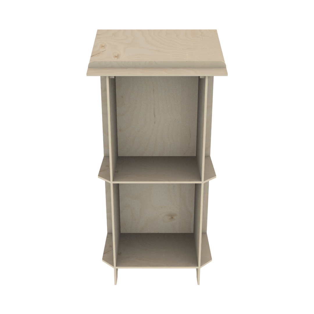 Plywood Lectern Podium 04368 - Image 9