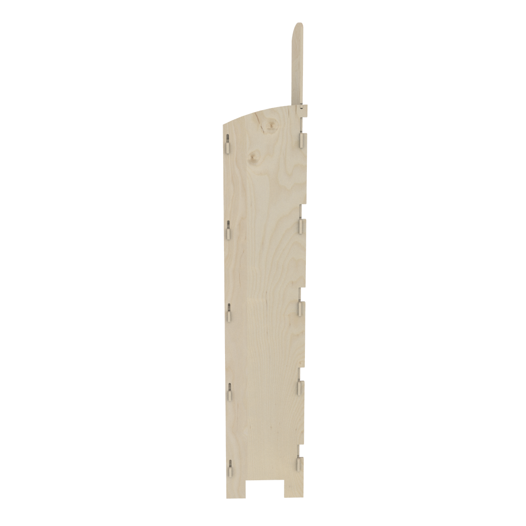 Plywood Display Stand with 5 Shelves (SHELF 5) - Image 8