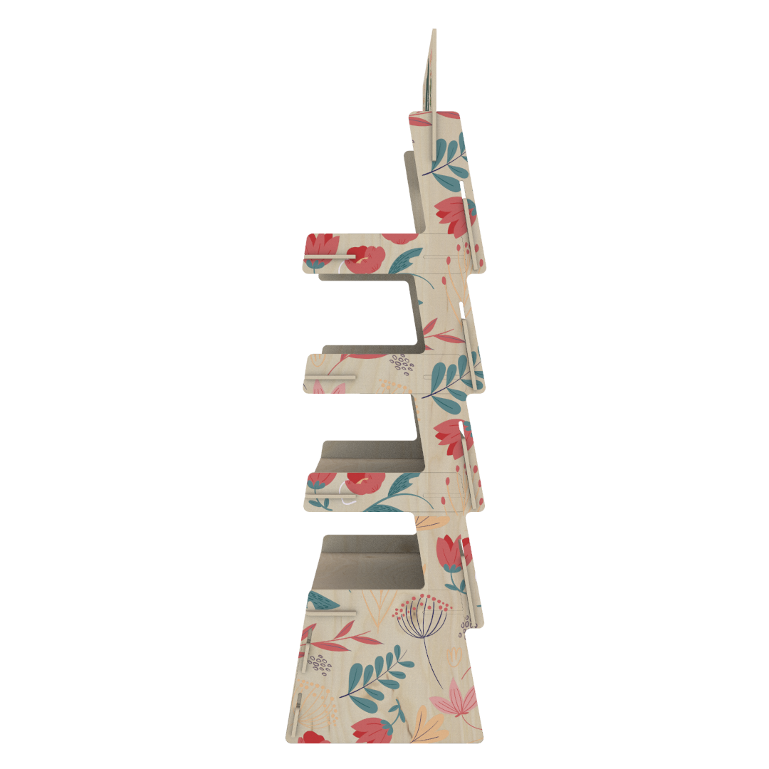 Plywood Display Stand with 4 Shelves (SHELF 4) - Image 7